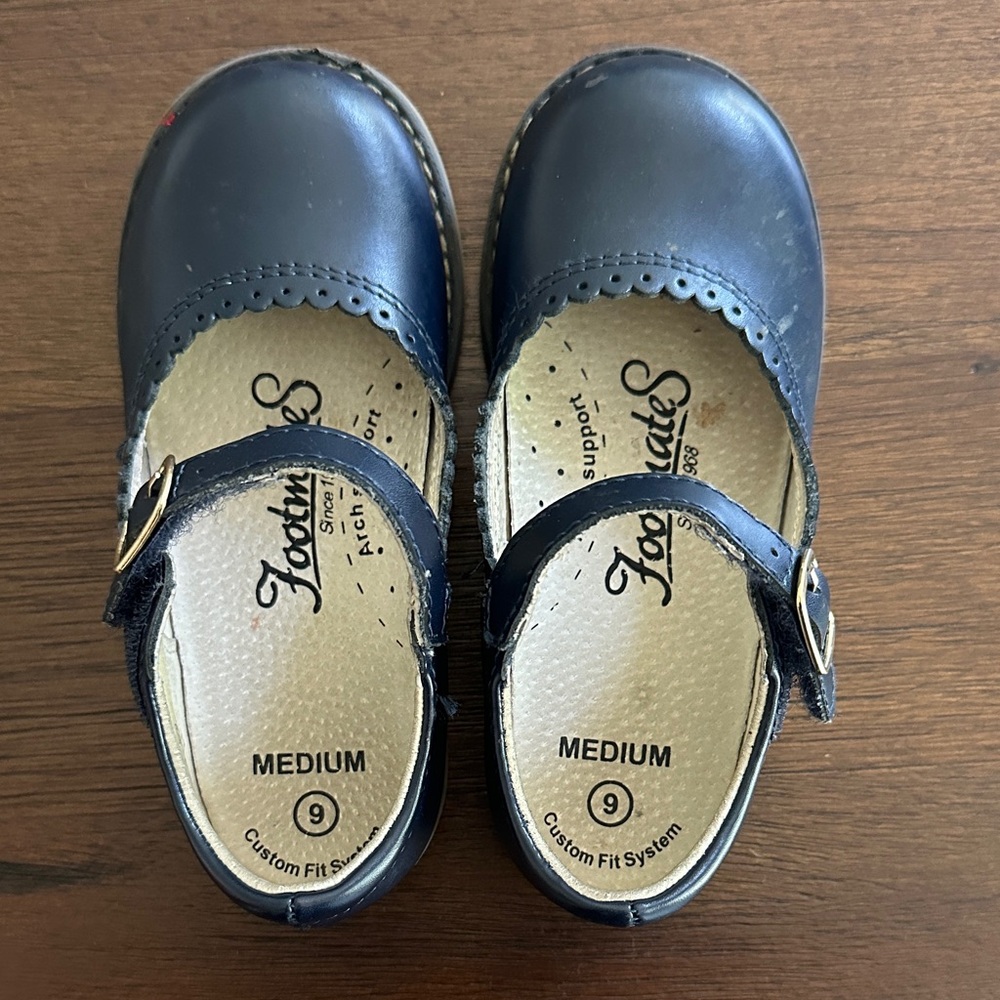 FootMates Navy Mary Jane Dress Shoes